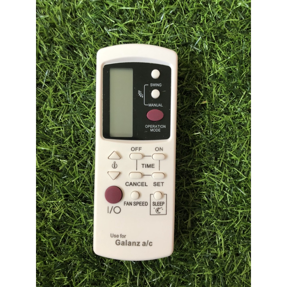 Điều khiển điều hòa Galanz 1 nút đỏ  loại tốt chất lượng cao - Tặng kèm pin -  Remote điều hòa Galanz loại tốt