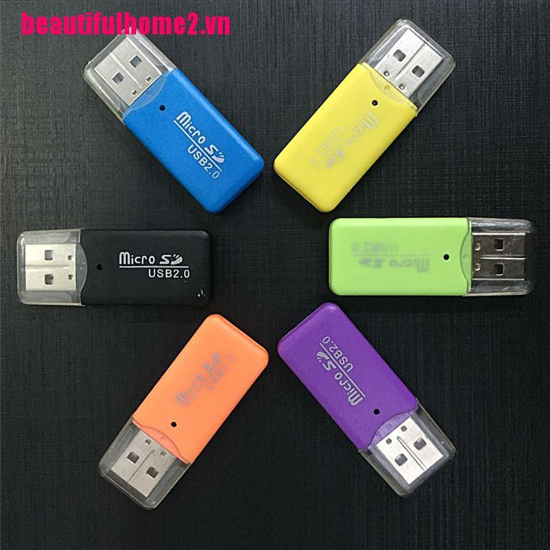 Đầu Đọc Thẻ Nhớ Mini Usb Sd / Mmc 480mbps