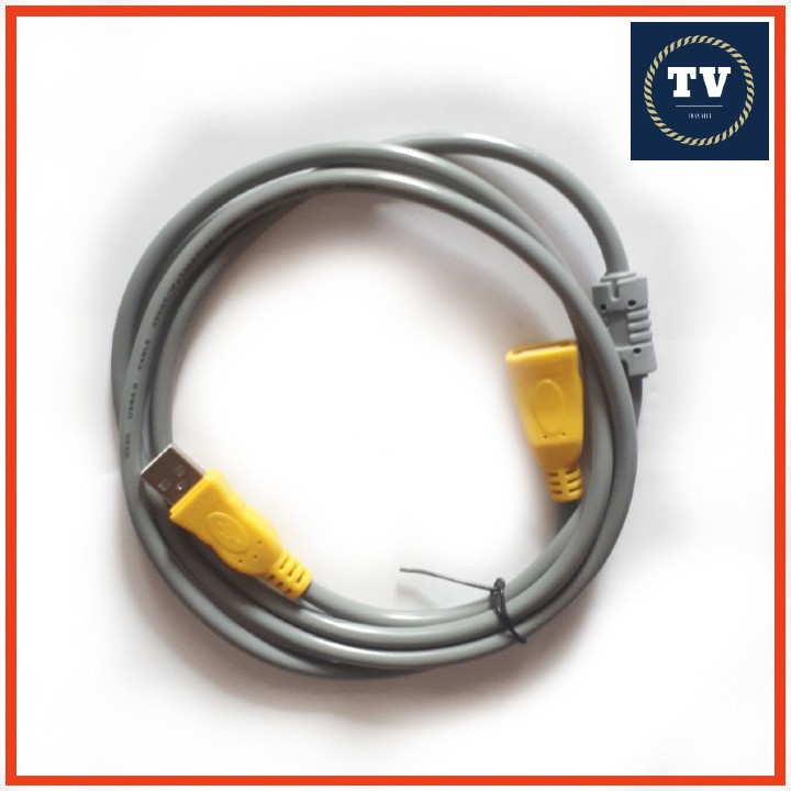 Dây nối dài usb 1.5m 3m 5m 10m Arigatoo xám