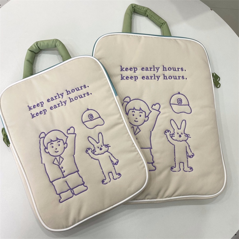 Túi Đựng Laptop 10/11/13 inch Phong Cách Hàn Quốc Dễ Thương