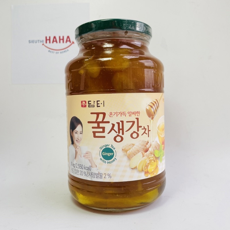 Gừng mật ong hàn quốc DAMTUH HONEY GINGER TEA 1kg