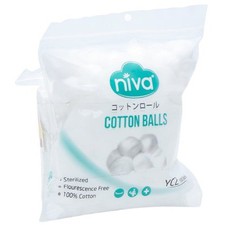 Bông Viên NIVA 100% Cotton (50 Viên/100 Viên)