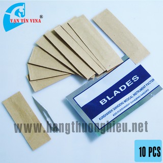 Combo Lưỡi dao y tế số 11 ( 10 lưỡi )
