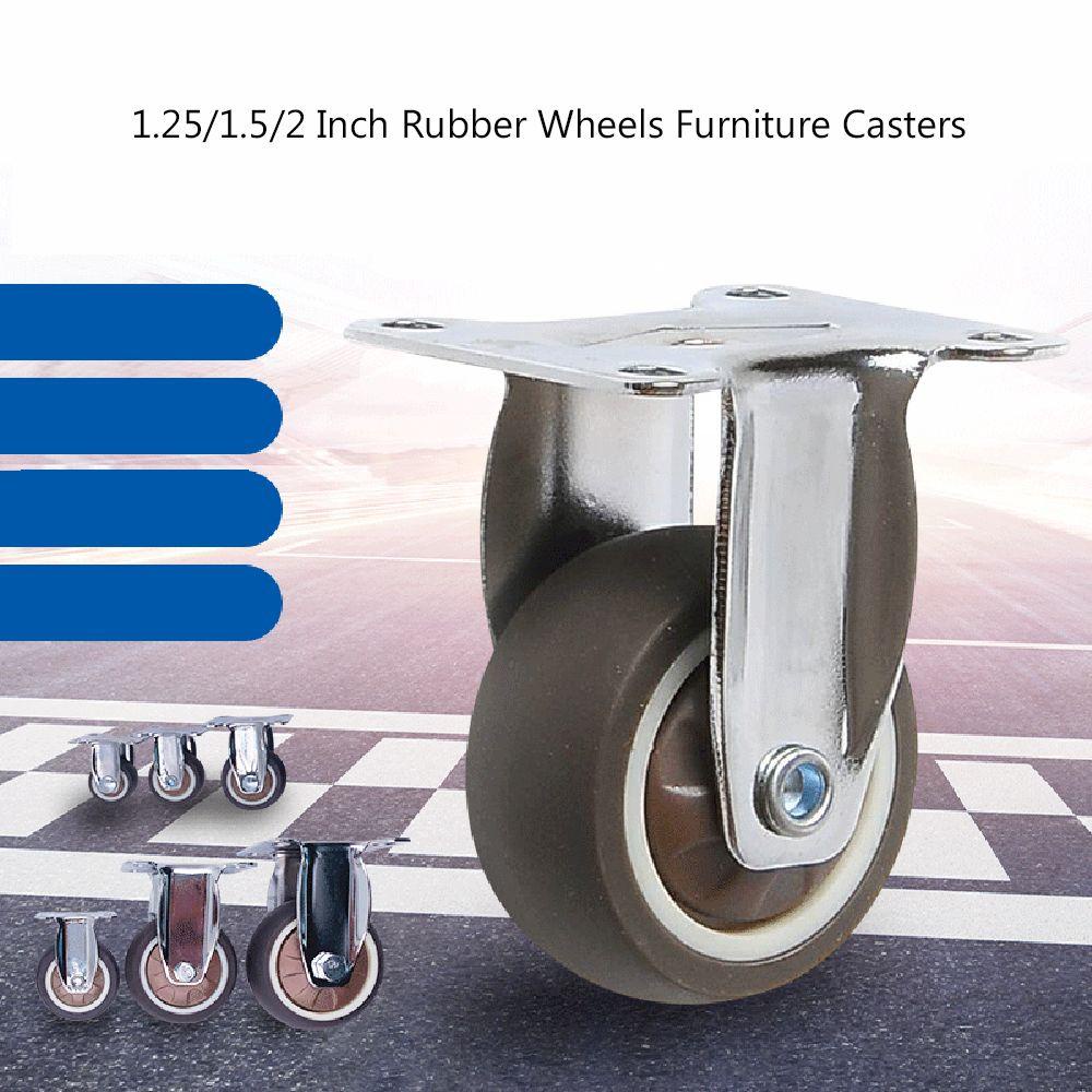 Bánh Xe Cao Su Thầu Dầu Thay Thế Chuyên Dụng Cho Bánh Xe Công Nghiệp