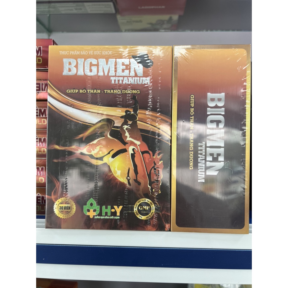 Viên Uống Bigmen Titanium Bổ Thận Tráng Dương