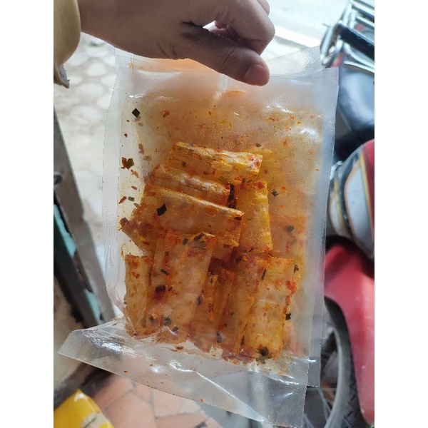 Sỉ Xách 10 gói Bánh Tráng Cuộn Tôm Hành