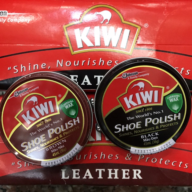 Xi khô đánh giày Kiwi Thái Shoe Polish 45ml