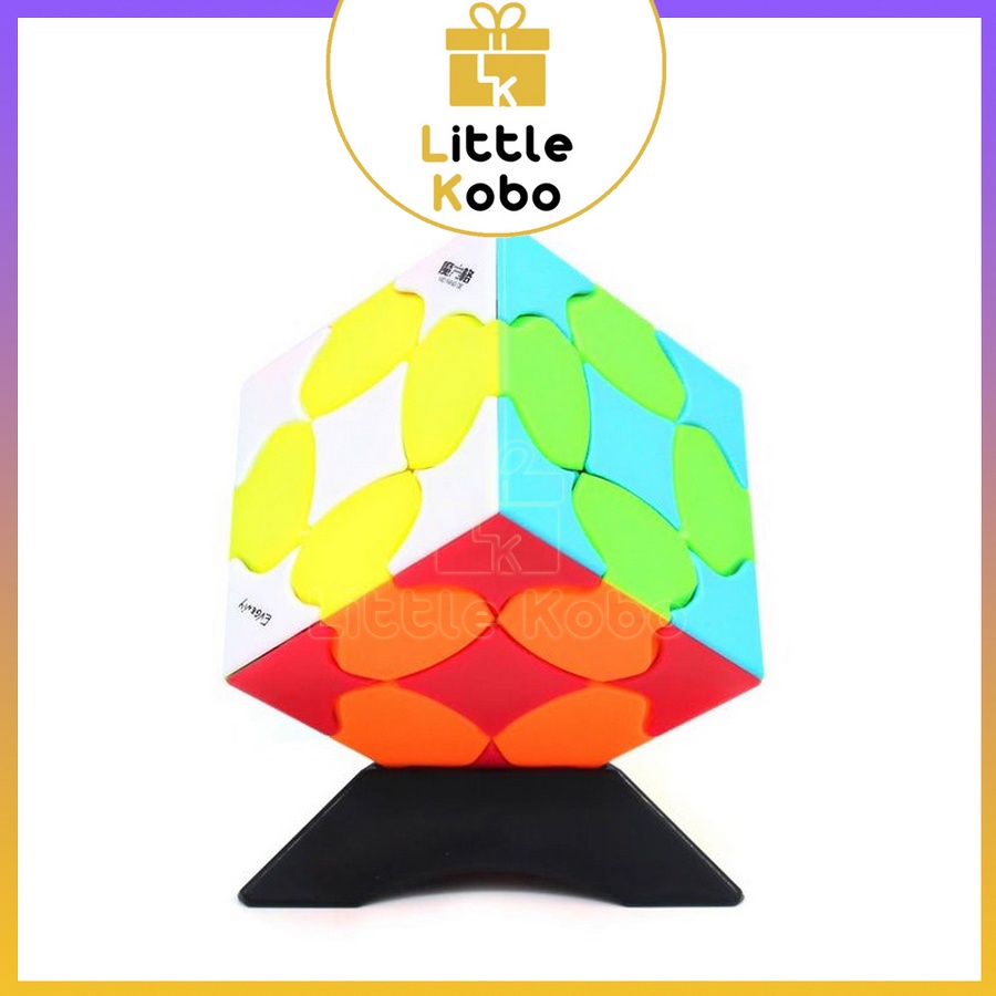 Rubik Biến Thể 3x3 QiYi Fluffy Cube Rubic 3 Tầng Stickerless