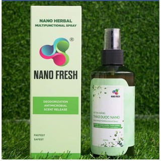 Xịt khử mùi xe hơi - nano fresh