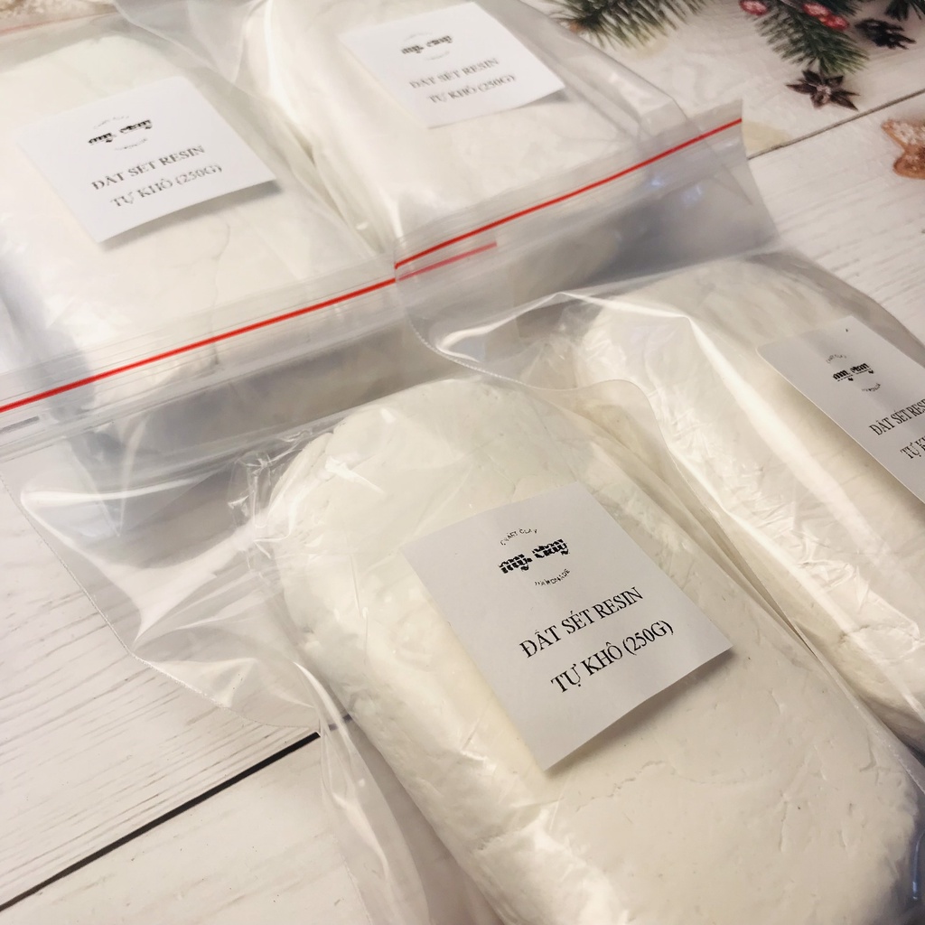 Đất sét tự khô Đài Loan, Đất RESIN CỨNG, BỀN ĐẸP, đất nặng - Đất nặn tượng chibi, mô hình, móc khóa
