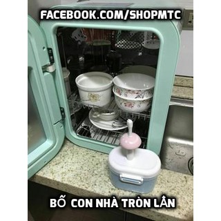 Máy tiệt trùng sấy khô bát đĩa bình sữa khăn sữa khăn mặt khăn tay núm ti giả ngậm nướu gặm nướu cho bé bằng tia UV