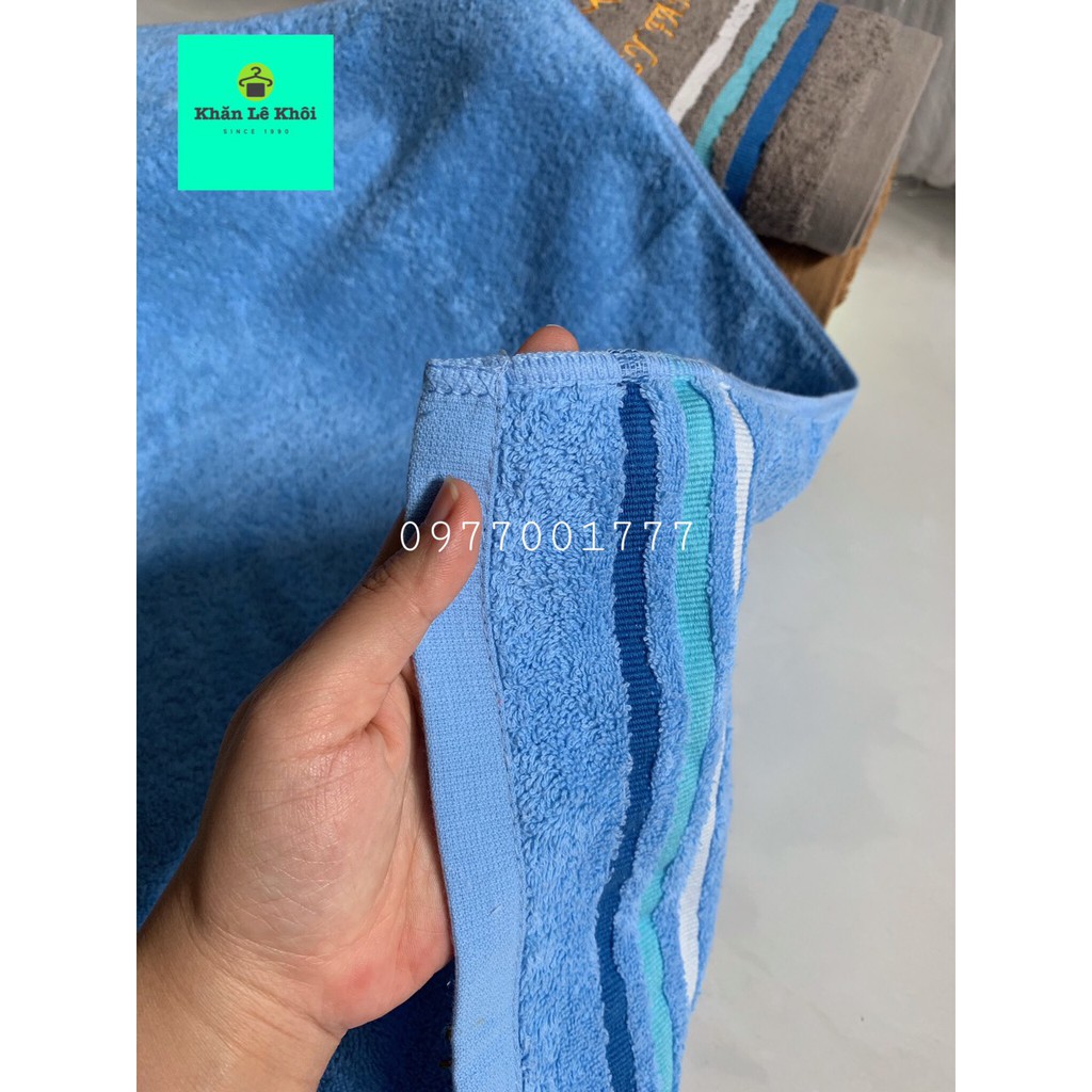 Khăn Mặt &amp; Khăn tắm 100% Cotton cao cấp KMH Mẫu Thêu Mới nhiều màu - Đủ size