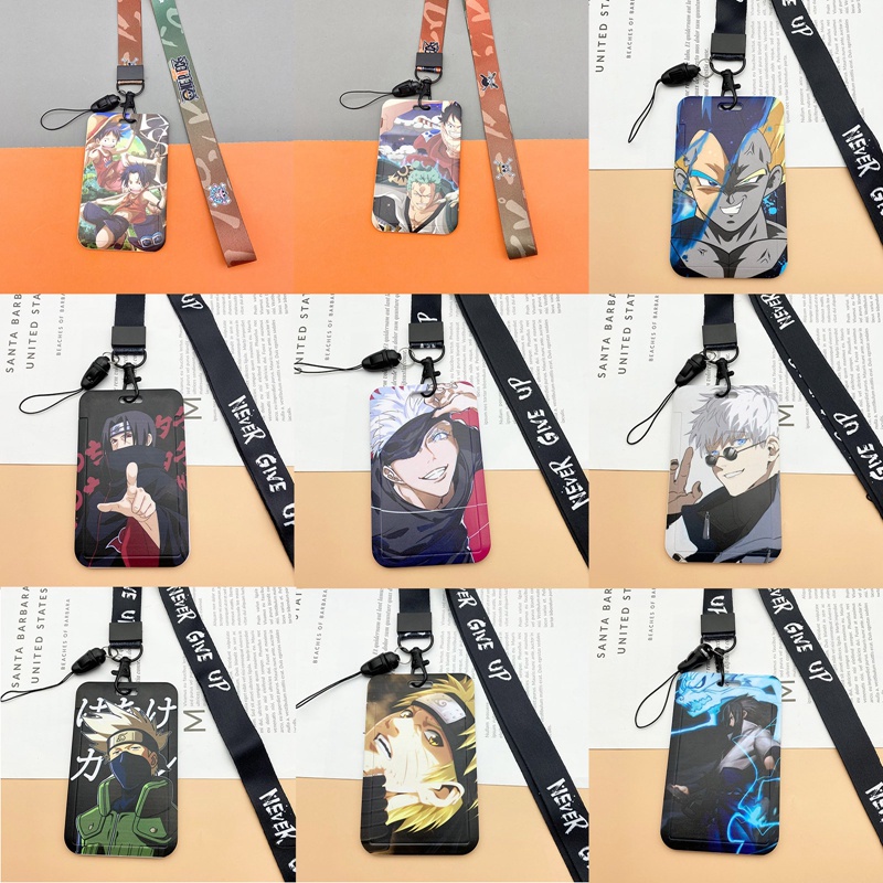 Vỏ Bảo Vệ Thẻ ID Điều Khiển Tàu Ngầm Hình Naruto Pirate Curse Seven Dragon Ball Có Dây Đeo