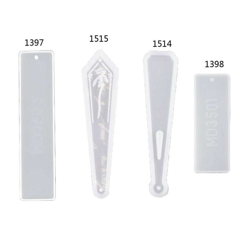 CH Handmade Token Bookmark Khuôn Nhựa Epoxy Đúc Khuôn Silicon Nghệ Thuật Thủ Công Dụng Cụ