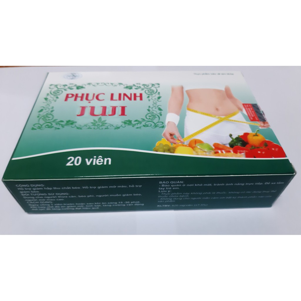Viên uống giảm cân Phục Linh JuJi - cvspharmacy
