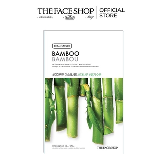 Mặt Nạ Cung Cấp Nước TheFaceShop Real Nature Mask Sheet Bamboo 20g
