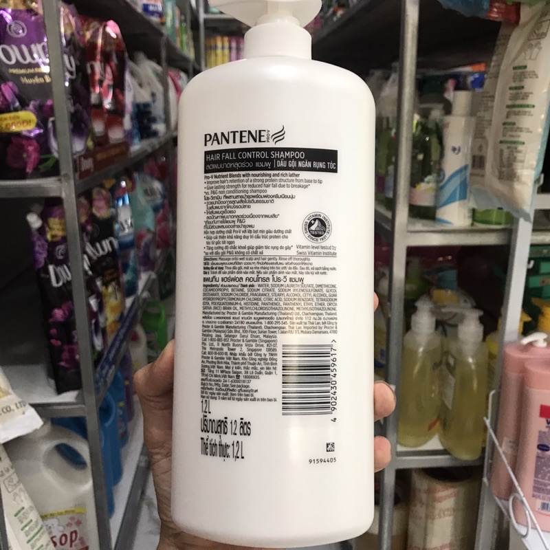 DẦU GỘI PANTENE NGĂN RỤNG TÓC 1.2L