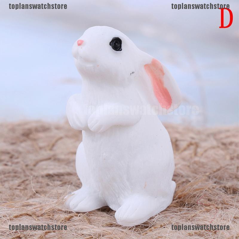 1 Tượng Thỏ mini Trang Trí Tiểu Cảnh