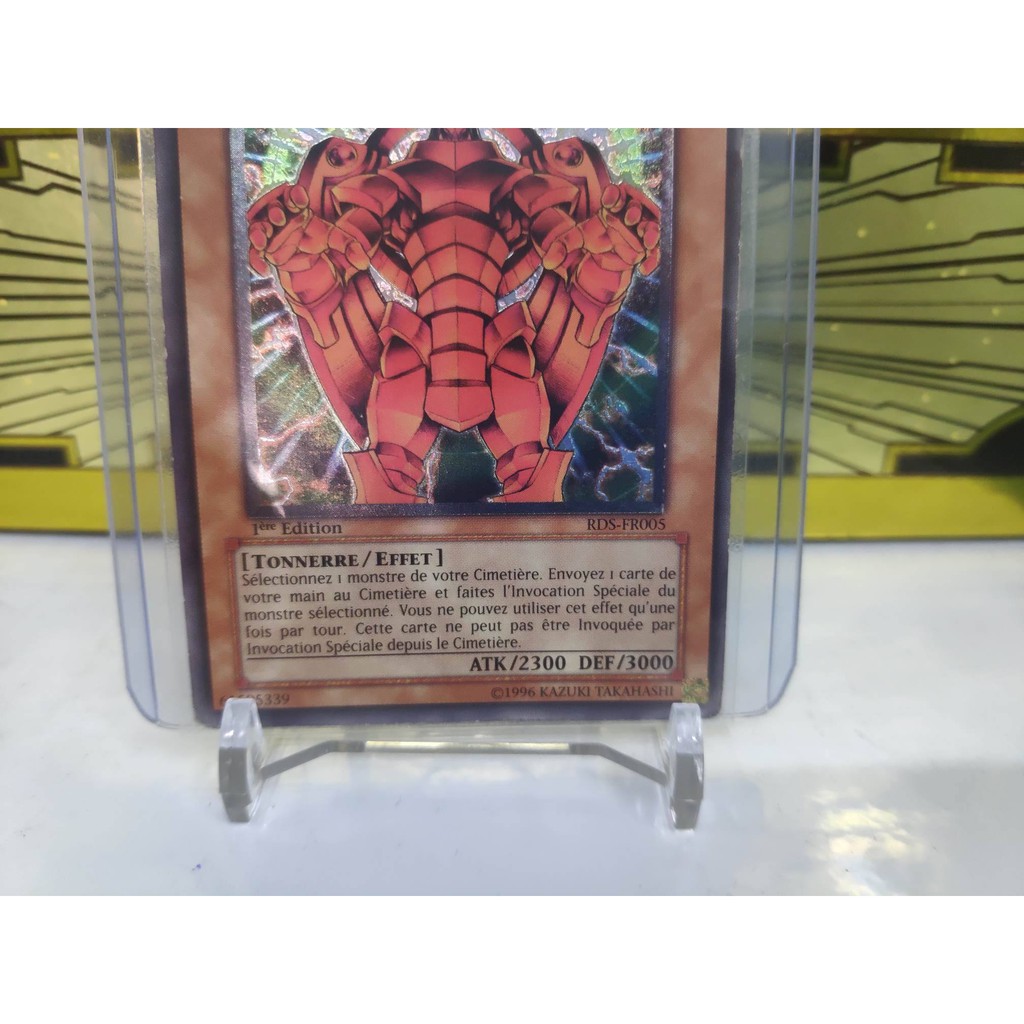 [ Dưa Hấu Yugioh ] Tiếng Pháp - Lá bài thẻ bài The Creator - Ultimate Rare 1st Edition - Tặng bọc bài nhựa bảo quản