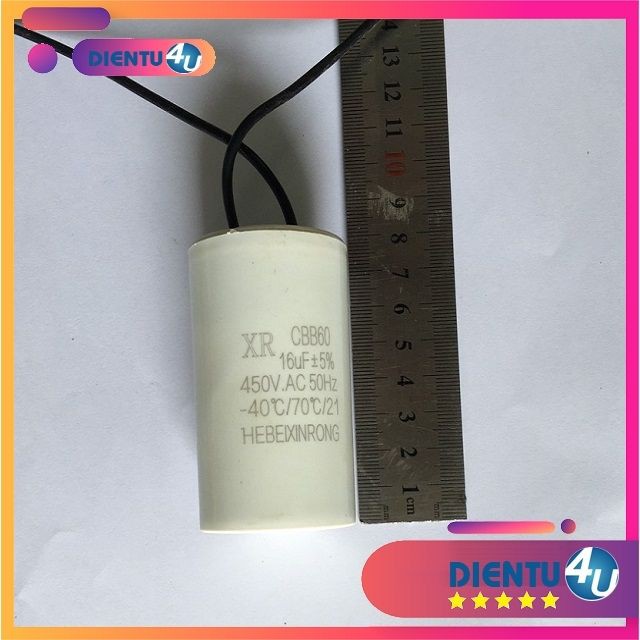 Tụ Khởi Động CBB60 4uF 5uF 6uF 8uF 10uF 12uF 15uF 16uF 18uF 20uF