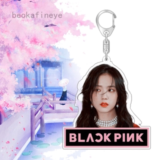 Móc khóa in hình nhóm nhạc Hàn Quốc Beokafineye Beautiful live Evryshingok