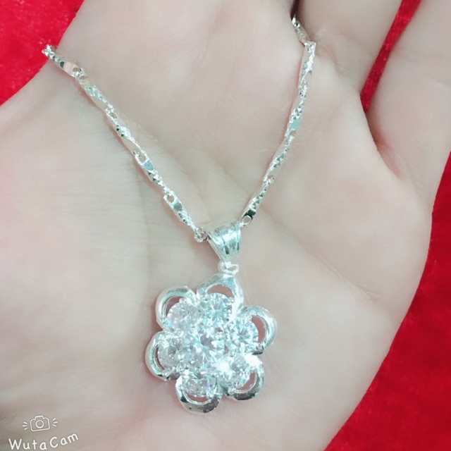Dây chuyền bạc cao cấp cho nữ hàng dày dặn