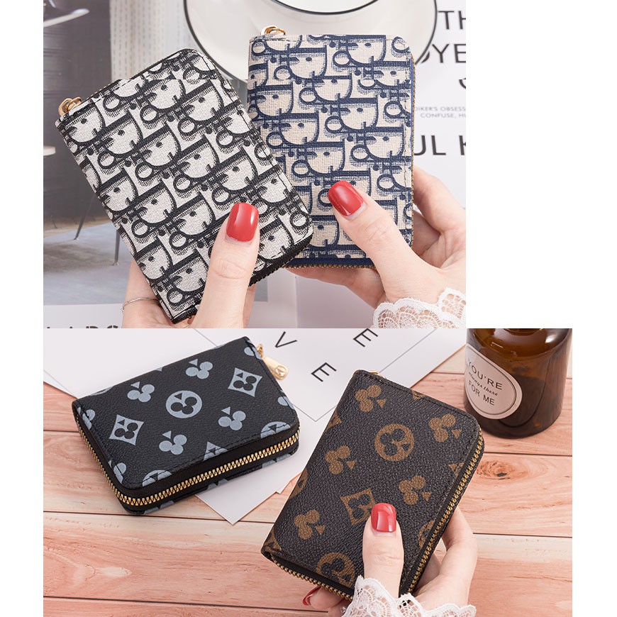 Ví Mini Đựng Thẻ Tiện Lợi Thời Trang Cho Nam Nữ