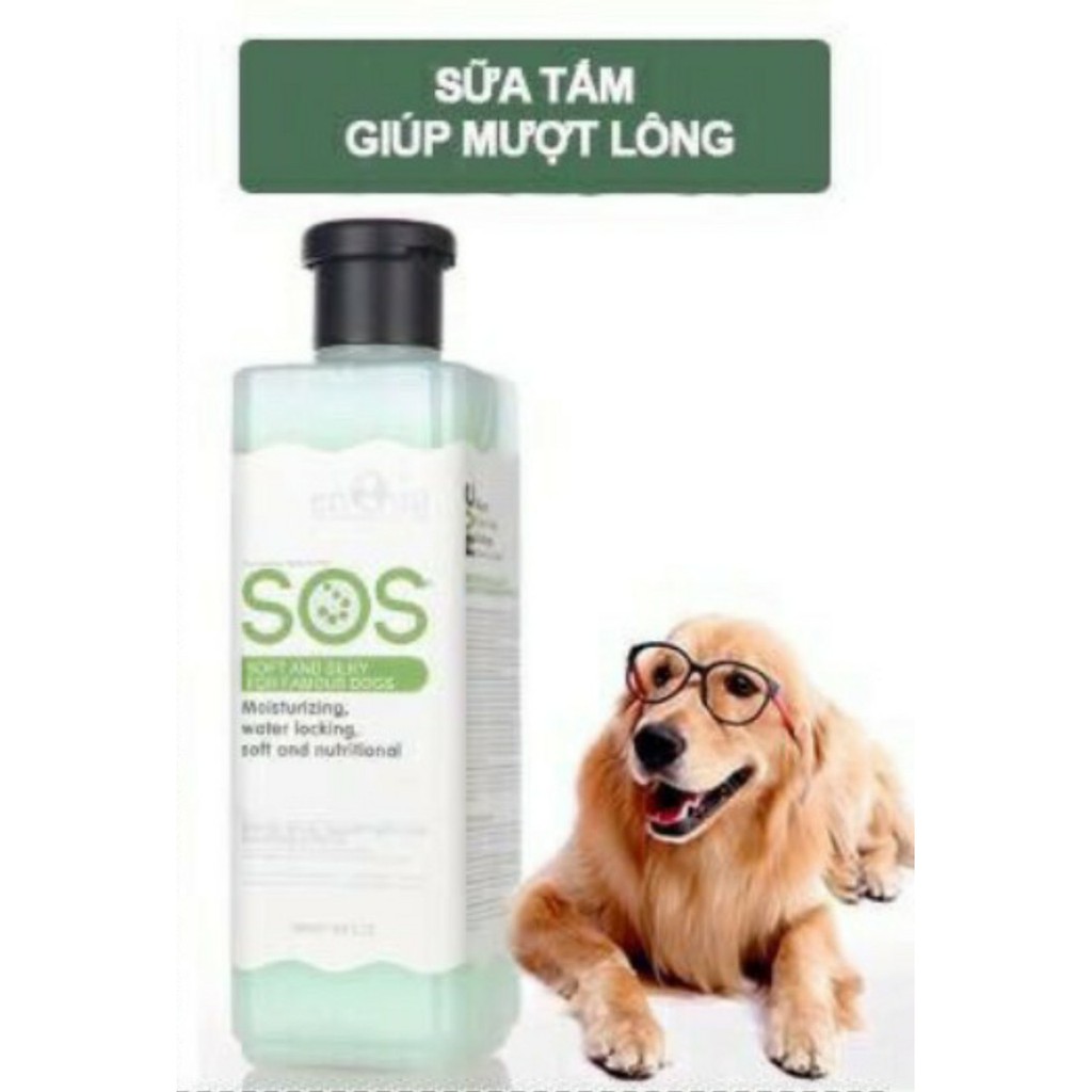 Sữa tắm sos 530ml dành cho chó mèo