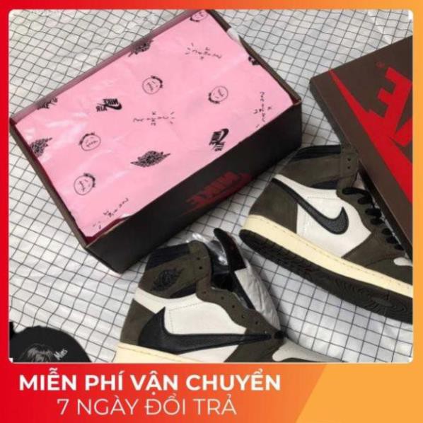 Xa Free NEW- Chất -  Giày Bóng Rổ AJ1 Travi.Scott (Ảnh Thật) Tốt Nhất . RẺ VÔ ĐỊCH XCv " * ' ? * | BigBuy360 - bigbuy360.vn