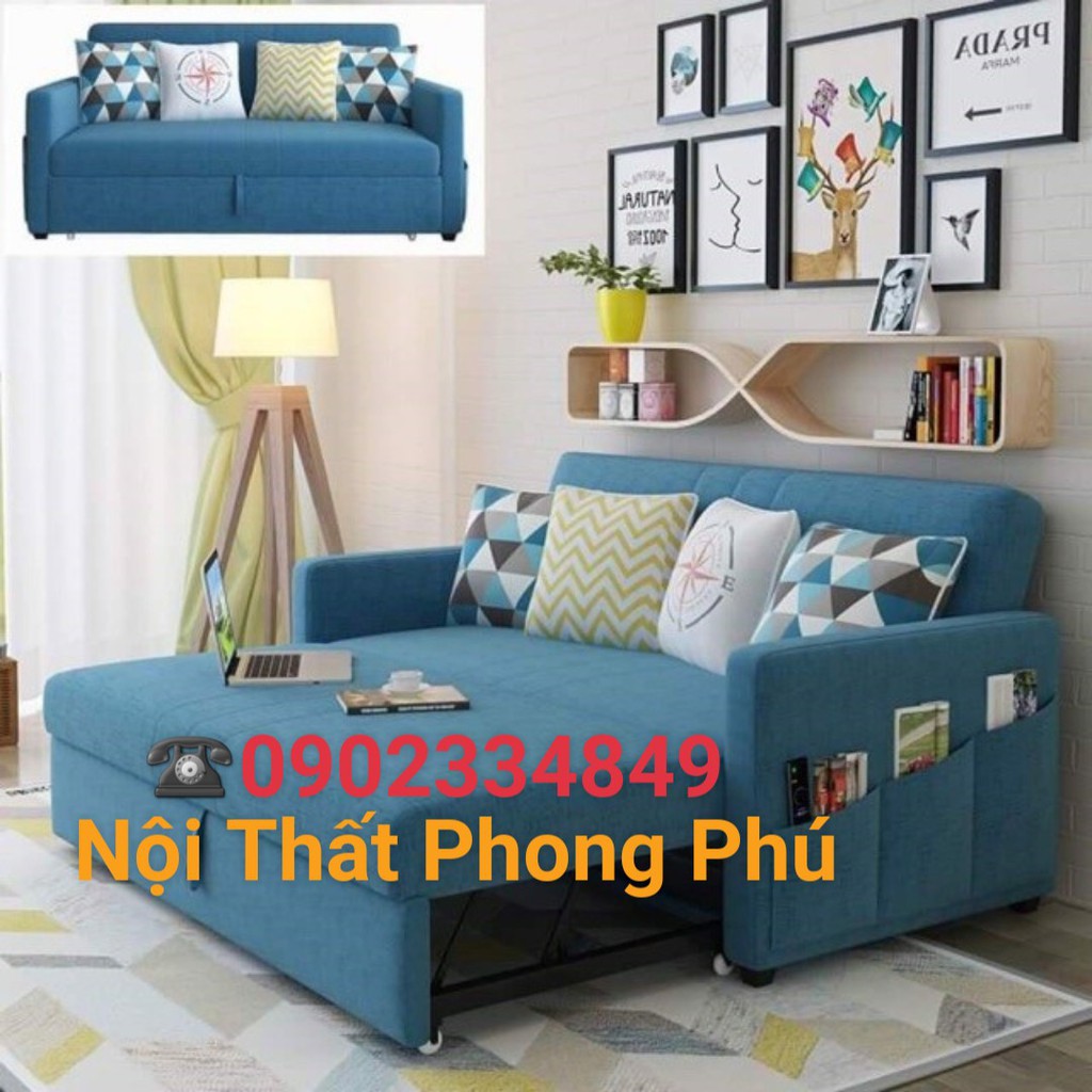 [Miễn Ship TPHCM] Sofa Giường Gấp Thành Ghế Ngồi,Sofa Giường Thông Minh