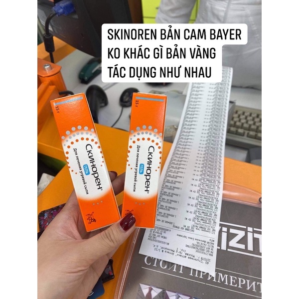 Sản phẩm Gel SKINOREN- ACID AZELAIC 15% (Đủ bill)