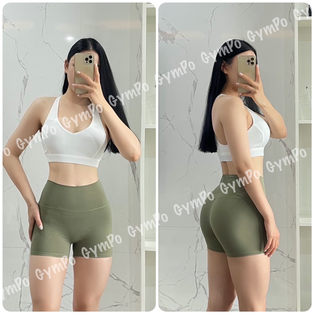 Quần Đùi Thể Thao Poly Trơn Màu