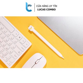 Ốp Silicon Dành Cho Pencil Kiểu Con Gà Chống Bẩn, Chống Trầy, Có Thể Sạc Mà Không Cần Tháo Ốp