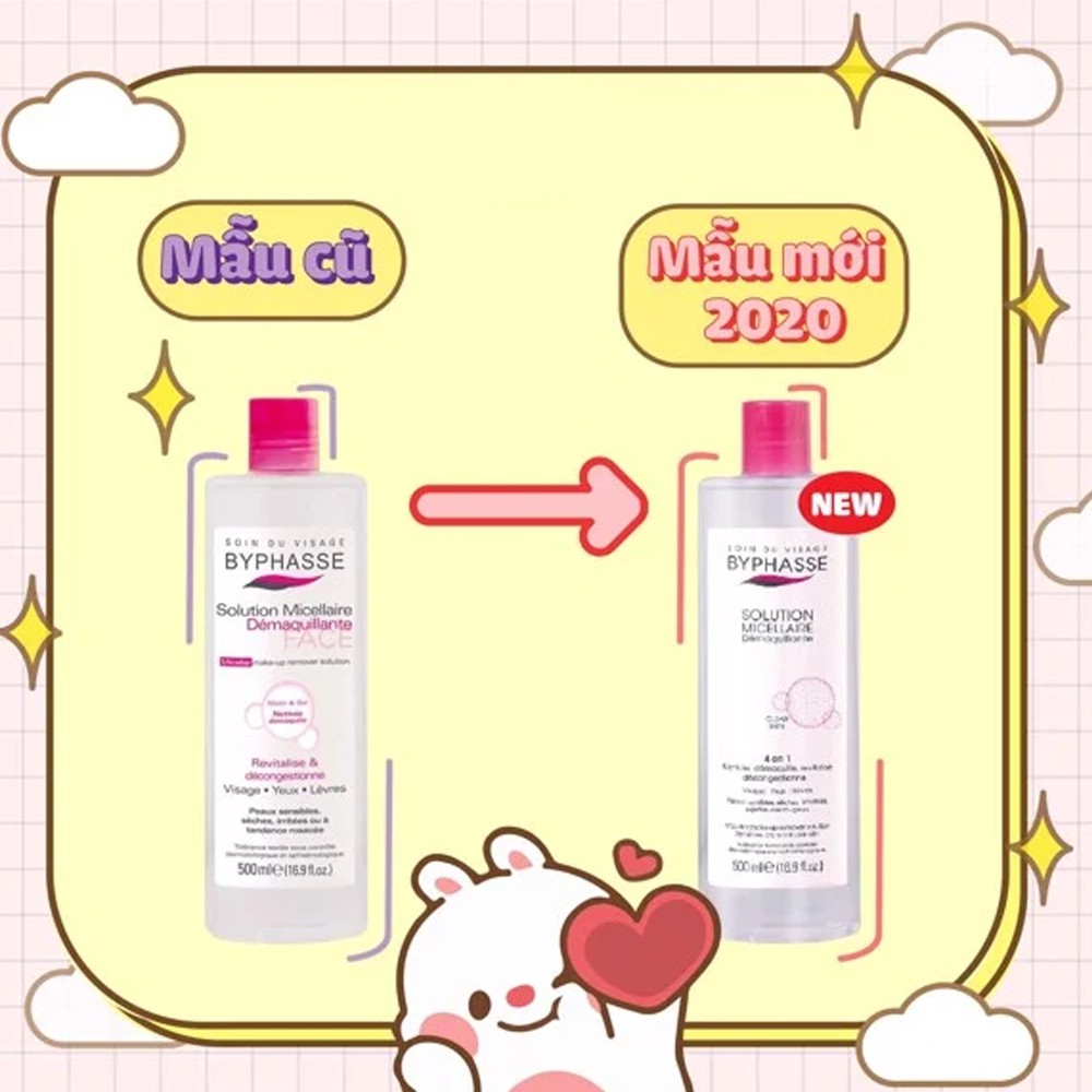 Nước tẩy trang Byphasse Solution Micellaire 500ml | BigBuy360 - bigbuy360.vn