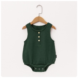 Bodysuit vải đũi siêu mềm mát cho bé