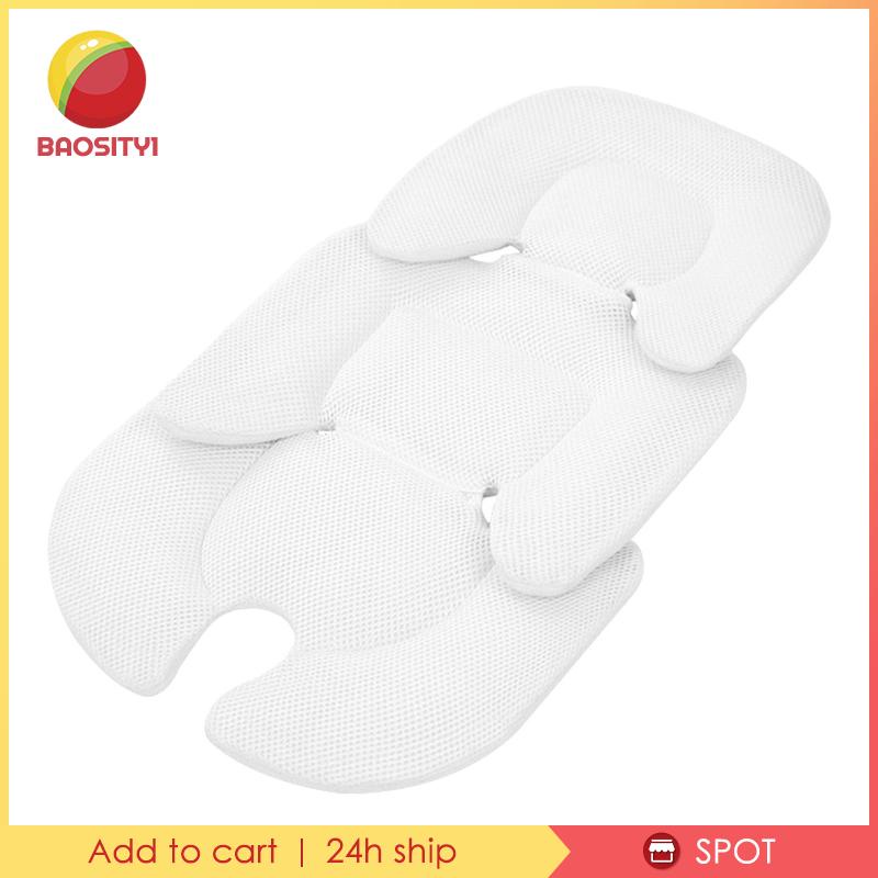 Đệm Lót Ghế Ngồi Xe Đẩy Em Bé Màu Đen Thoáng Khí