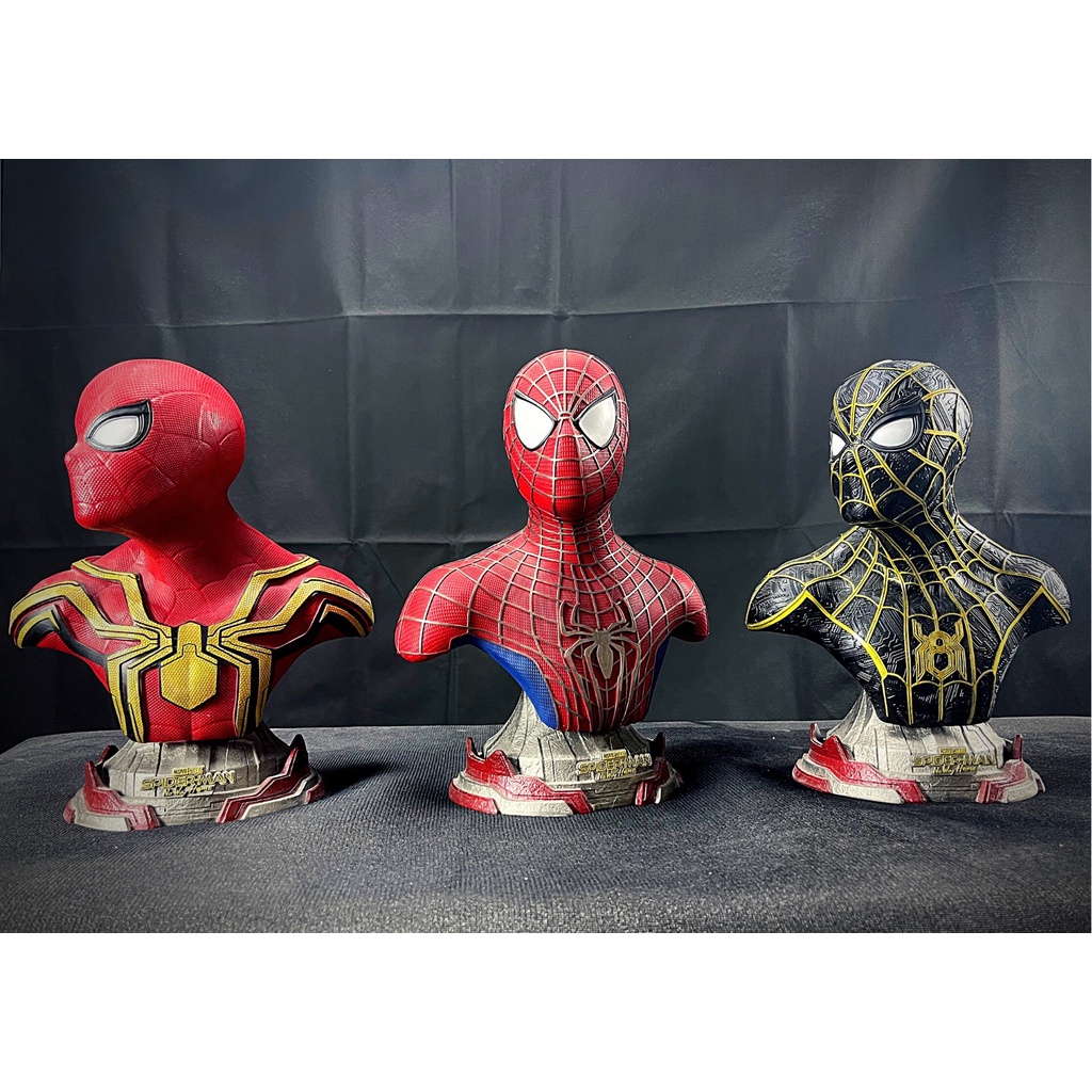 Mô hình tượng bán thân Người Nhện Spider Man 36cm