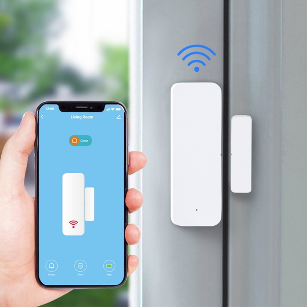 Cảm biến cửa TUYA wifi - TUYA DOOR WINDOW SENSORS
