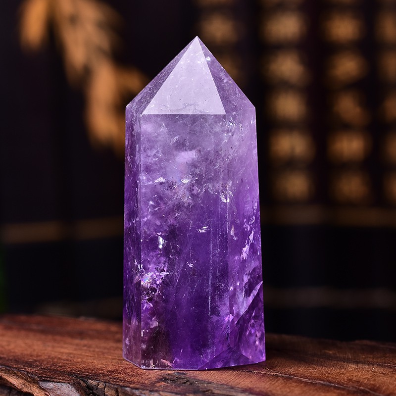 Trụ đá thanh tẩy Violet Purple