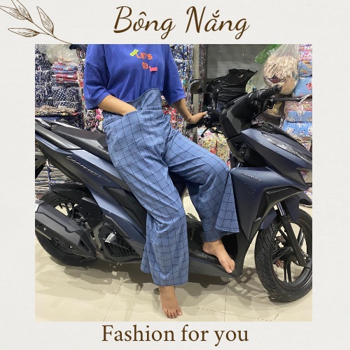 Quần váy chống nắng kaki cao cấp freesize thuận tiện khi đi xe máy họa tiết ngẫu nhiên