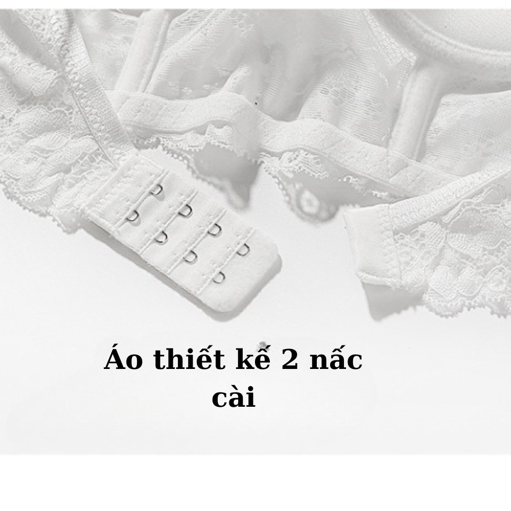 Áo Ngực Su Phối Ren Cao Cấp - Áo Lót Nữ Có Gọng Mút Mỏng Nâng Ngực Gợi Cảm AMYBRA A471