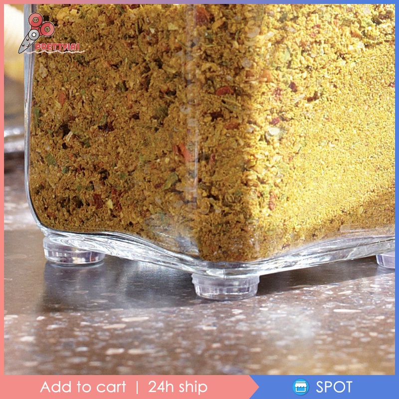 Set 1 / 2 Miếng Silicone Trong Suốt Dán Chân Bàn Ghế Chống Va Chạm