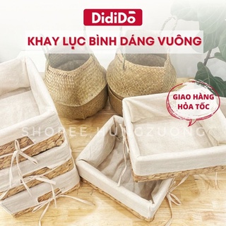 Khay đựng đồ lục bình dáng vuông