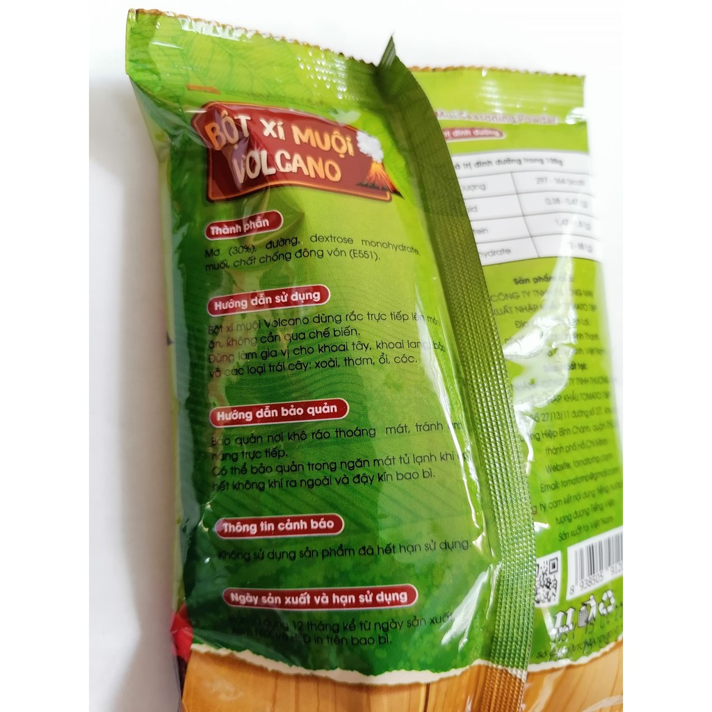 [100g] Bột xí muội (ô mai) lắc Volcano [VN] TOMATO T&P Salted Apricot Taste Powder (ttp-hk) | BigBuy360 - bigbuy360.vn