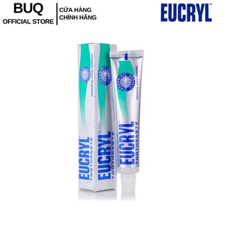 Kem Đánh Răng Bạc Hà Tẩy Trắng Eucryl Toothpaste 62g