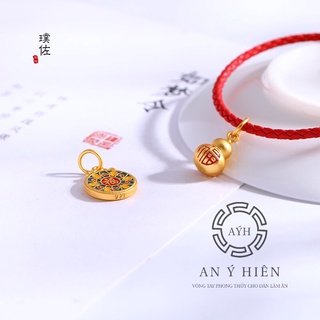 Charm Khóa lộc vàng #C214 ( An Ý Hiên)