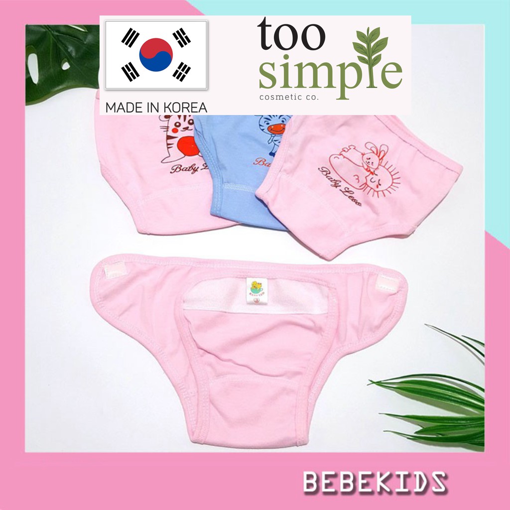 [TooSimple] Quần đóng bỉm baby Leo, quần dán bỉm cho trẻ sơ sinh size 1,2,3 cho bé 3 đến 8kg