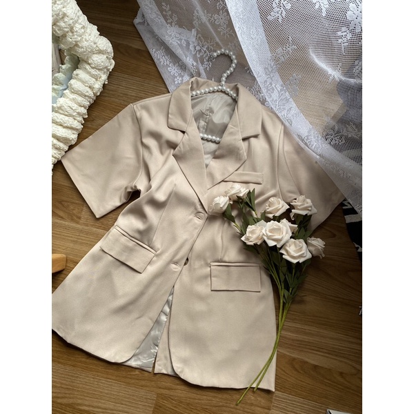 Vest nữ ngắn tay - Blazer ngắn tay thanh lịch | BigBuy360 - bigbuy360.vn