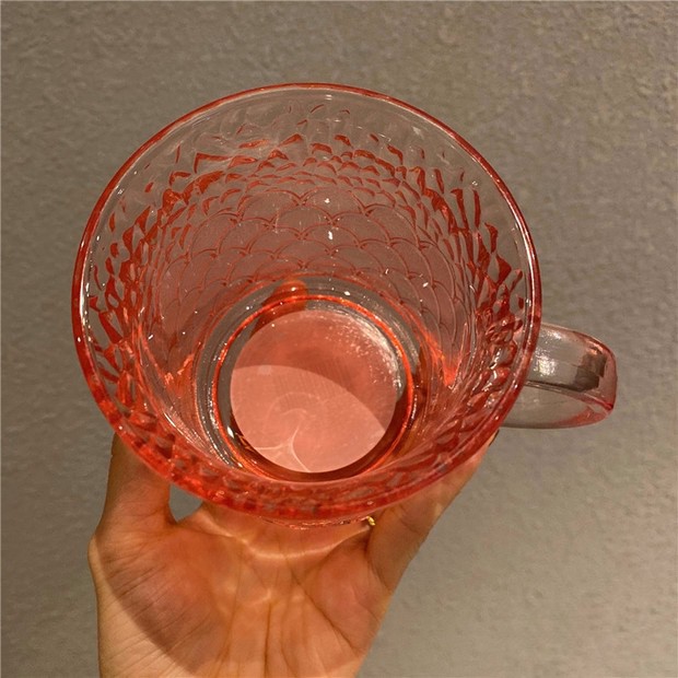 Ly cốc thủy tinh STARBUCKS Mermaid Hồng Dung tích 355ml