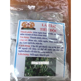 lá tắm tiêu độc thảo dược